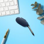 TV, Audio-Video si Foto - Portabile audio - Casti audio - Husa casti Kwmobile pentru Google Pixel Buds 2a, protectie la zgarieturi, Silicon, albastru - Infinity.ro