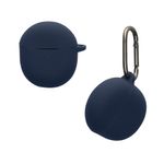 TV, Audio-Video si Foto - Portabile audio - Casti audio - Husa casti Kwmobile pentru Google Pixel Buds 2a, protectie la zgarieturi, Silicon, albastru - Infinity.ro
