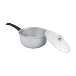 Casa si Gradina - Bucatarie si vesela - Vase pentru gatit - Oale si cratite - Ceaun din Aluminiu Alimentar cu Capac si Maner ROTOR, Capacitate 3L, Grosime Perete/Fund 3 mm - Infinity.ro