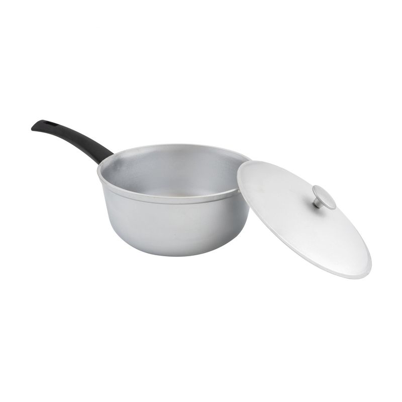 Casa si Gradina - Bucatarie si vesela - Vase pentru gatit - Oale si cratite - Ceaun din Aluminiu Alimentar cu Capac si Maner ROTOR, Capacitate 3L, Grosime Perete/Fund 3 mm - Infinity.ro