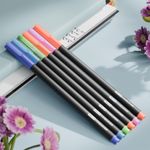 Carti si Birotica - Birotica - Instrumente de scris - Markere si carioci - Set 10 Finelinere LINC, Culori Asortate, Varf Fin pentru Contur si Schite, Capac Ventilat de Siguranta, Cutie Carton - Infinity.ro