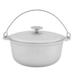 Casa si Gradina - Bucatarie si vesela - Vase pentru gatit - Oale si cratite - Ceaun Tuci din Aluminiu Alimentar cu Capac ELEFANT, Capacitate 3L, Grosime Perete/Fund 3 mm, pentru Interior si Camping - Infinity.ro