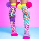 Fashion, accesorii si bijuterii - Copii - Lenjerie si pijamale copii - Sosete si dresuri copii - Sosete lungi colorate Madmia BARBIE BUTTERFLY pentru fete 6-99 ani - Infinity.ro