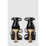 Fashion, accesorii si bijuterii - Femei - Incaltaminte femei - Sandale femei - Sandale de dama piele naturala Karl Lagerfeld KL32001 36 EU Negru - Infinity.ro