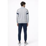 Fashion, accesorii si bijuterii - Barbati - Imbracaminte - Treninguri barbati - Trening barbati Lotto LA1082C, set bluza cu fermoar si pantaloni, regular fit Gri 4XL INTL - Infinity.ro