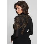 Fashion, accesorii si bijuterii - Femei - Imbracaminte femei - Rochii femei - Rochie dama Guess LS RYDER W3BK0R XS INTL Negru - Infinity.ro