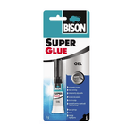 Casa si Gradina - Constructii - Materiale constructii - Silicon, spume si solutii tehnice - BISON Super Glue Gel 2g*12 blistere crd, SGG212 - Infinity.ro