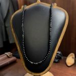 Fashion, accesorii si bijuterii - Barbati - Bijuterii barbati - Lanturi si pandantive barbati - Colier barbati Aiden, elegant din margele de onix mat 4mm si hematit - Infinity.ro