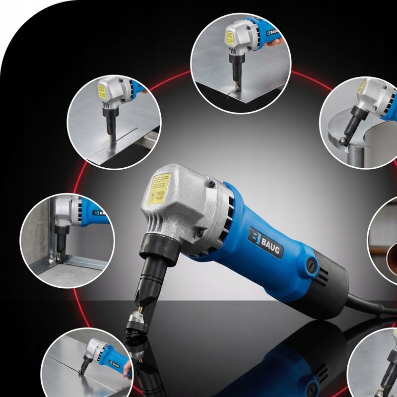 Casa si Gradina - Constructii - Scule electrice si accesorii - Fierastraie electrice - Foarfeca electrica pentru decuparea si taierea tablei B2510 - Infinity.ro