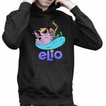 Fashion, accesorii si bijuterii - Copii - Imbracaminte copii - Pulovere si hanorace copii - Hanorac Copii Baieti Elio Glordon Glorp, negru, marime L Copii - Infinity.ro