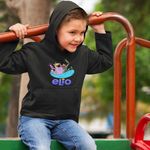 Fashion, accesorii si bijuterii - Copii - Imbracaminte copii - Pulovere si hanorace copii - Hanorac Copii Baieti Elio Glordon Glorp, negru, marime L Copii - Infinity.ro