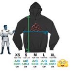 Fashion, accesorii si bijuterii - Copii - Imbracaminte copii - Pulovere si hanorace copii - Hanorac Copii Fete Led Zeppelin Triquetra Vikings, negru, marime XL Copii - Infinity.ro