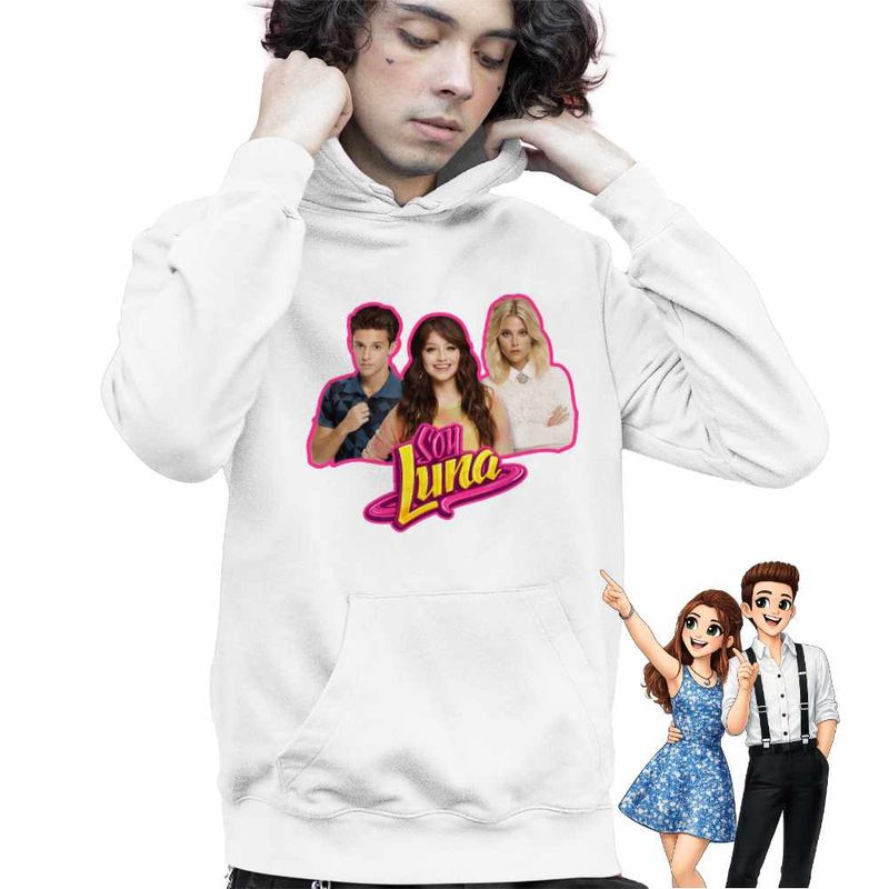 Fashion, accesorii si bijuterii - Copii - Imbracaminte copii - Pulovere si hanorace copii - Hanorac Copii Baieti Soy Luna Matteo Ambar, alb, marime S Copii - Infinity.ro