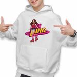 Fashion, accesorii si bijuterii - Copii - Imbracaminte copii - Pulovere si hanorace copii - Hanorac Copii Baieti Soy Luna Argentina, alb, marime XL Copii - Infinity.ro