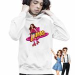Fashion, accesorii si bijuterii - Copii - Imbracaminte copii - Pulovere si hanorace copii - Hanorac Copii Baieti Soy Luna Argentina, alb, marime XL Copii - Infinity.ro