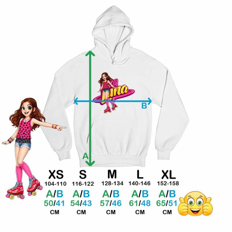 Fashion, accesorii si bijuterii - Copii - Imbracaminte copii - Pulovere si hanorace copii - Hanorac Copii Baieti Soy Luna Argentina, alb, marime XL Copii - Infinity.ro