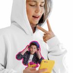 Fashion, accesorii si bijuterii - Copii - Imbracaminte copii - Pulovere si hanorace copii - Hanorac Copii Fete Soy Luna Simon Alvarez, alb, marime S Copii - Infinity.ro