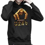 Fashion, accesorii si bijuterii - Copii - Imbracaminte copii - Pulovere si hanorace copii - Hanorac Copii Baieti Project Hail Mary Rocky Eridian Alien Engineer, negru, marime XL Copii - Infinity.ro