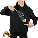 Fashion, accesorii si bijuterii - Copii - Imbracaminte copii - Pulovere si hanorace copii - Hanorac Copii Fete Project Hail Mary Spaceship Tau Ceti, negru, marime M Copii - Infinity.ro