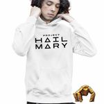 Fashion, accesorii si bijuterii - Copii - Imbracaminte copii - Pulovere si hanorace copii - Hanorac Copii Baieti Project Hail Mary Tau Ceti Astrophage, alb, marime XL Copii - Infinity.ro