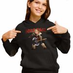 Fashion, accesorii si bijuterii - Copii - Imbracaminte copii - Pulovere si hanorace copii - Hanorac Copii Fete Astrid Vikings Warrior How to train your dragon, negru, marime M Copii - Infinity.ro