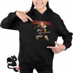 Fashion, accesorii si bijuterii - Copii - Imbracaminte copii - Pulovere si hanorace copii - Hanorac Copii Fete Astrid Vikings Warrior How to train your dragon, negru, marime M Copii - Infinity.ro