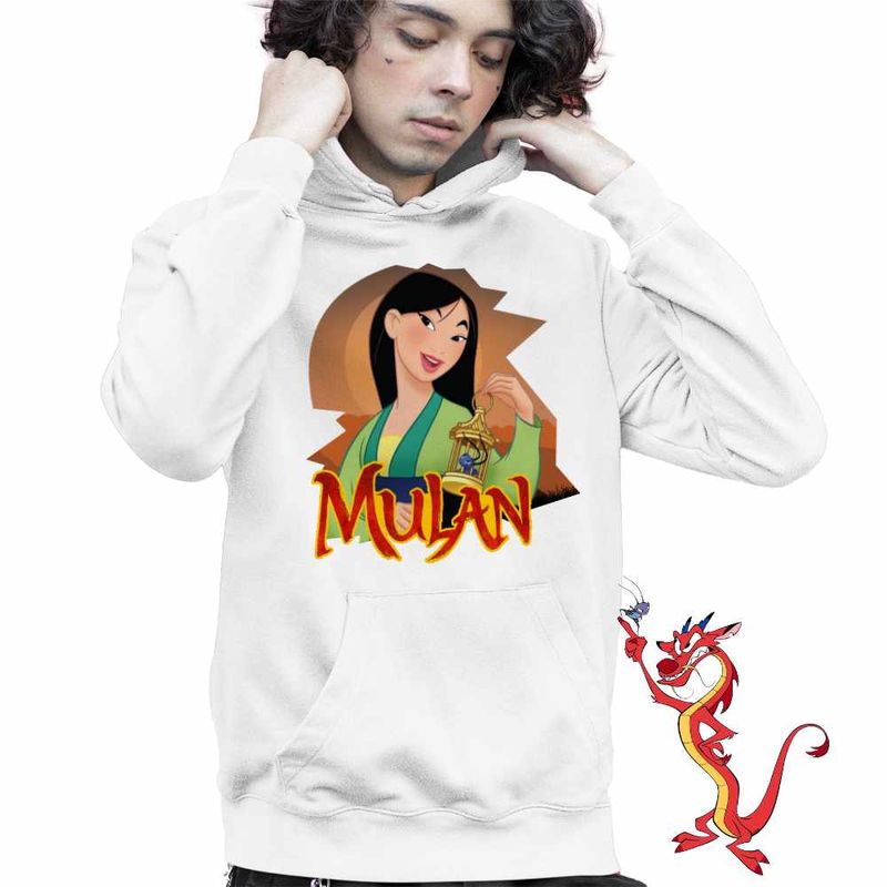 Fashion, accesorii si bijuterii - Copii - Imbracaminte copii - Pulovere si hanorace copii - Hanorac Copii Baieti Mulan Crikee, alb, marime L Copii - Infinity.ro