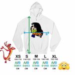 Fashion, accesorii si bijuterii - Copii - Imbracaminte copii - Pulovere si hanorace copii - Hanorac Copii Fete Mulan Khan Cal, alb, marime L Copii - Infinity.ro