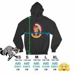 Fashion, accesorii si bijuterii - Copii - Imbracaminte copii - Pulovere si hanorace copii - Hanorac Copii Baieti Native American Chief Pene, negru, marime S Copii - Infinity.ro