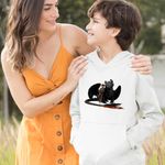 Fashion, accesorii si bijuterii - Copii - Imbracaminte copii - Pulovere si hanorace copii - Hanorac Copii Baieti Hiccup Toothless How to train your dragon, alb, marime XS Copii - Infinity.ro