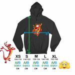 Fashion, accesorii si bijuterii - Copii - Imbracaminte copii - Pulovere si hanorace copii - Hanorac Copii Fete Mulan Mushu Crikee, negru, marime XL Copii - Infinity.ro