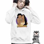 Fashion, accesorii si bijuterii - Copii - Imbracaminte copii - Pulovere si hanorace copii - Hanorac Copii Baieti Pocahontas Nakoma, alb, marime M Copii - Infinity.ro