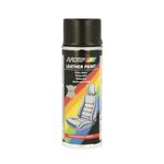 Auto si Moto - Piese auto si accesorii - Caroserie - Vopsele auto si accesorii - Spray vopsea pentru pentru reconditionare tapiterie din piele, 200 ml, culoare Negru - Infinity.ro