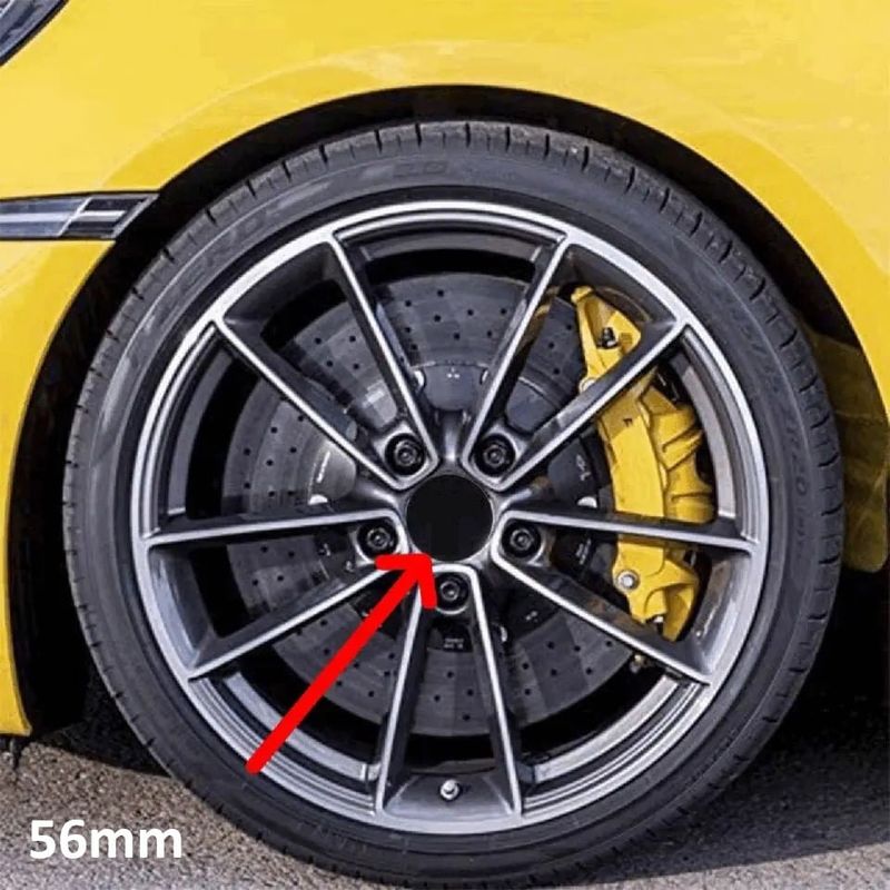 Auto si Moto - Anvelope si jante - Accesorii roti - Capace roti - Set 4 capace centrale pentru jante aliaj, diametru 56 mm, culoare negru - Infinity.ro
