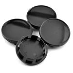 Auto si Moto - Anvelope si jante - Accesorii roti - Capace roti - Set 4 capace centrale pentru jante aliaj, diametru 65 mm, culoare negru - Infinity.ro