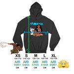 Fashion, accesorii si bijuterii - Copii - Imbracaminte copii - Pulovere si hanorace copii - Hanorac Copii Fete Moana Pua Simea Vaiana, negru, marime XS Copii - Infinity.ro