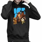 Fashion, accesorii si bijuterii - Copii - Imbracaminte copii - Pulovere si hanorace copii - Hanorac Copii Baieti Ice Age Manny Crazy Times, negru, marime S Copii - Infinity.ro