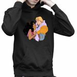 Fashion, accesorii si bijuterii - Copii - Imbracaminte copii - Pulovere si hanorace copii - Hanorac Copii Baieti Cocosatul de la Notre-Dame Esmeralda Phoebus, negru, marime M Copii - Infinity.ro
