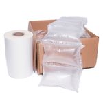 Carti si Birotica - Birotica - Articole ambalare - Set 2 role folie pentru utilaje de productie perne cu bule de aer, lungime rola 700m, dimensiune perna 100 x 200 mm - Infinity.ro