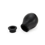 Sport si Outdoor - Ciclism - Piese pentru biciclete - Manete schimbator - Nuca schimbator de viteza din piele, cusatura neagra - 01755 - Infinity.ro