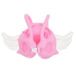 Jucarii, Copii si Bebe - Jucarii si jocuri - Jucarii de exterior - Colaci, ochelari si accesorii inot copii - Vesta gonflabila de inot cu aripioare, pentru copii, culoare Roz - Infinity.ro