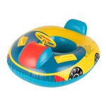 Jucarii, Copii si Bebe - Jucarii si jocuri - Jucarii de exterior - Colaci, ochelari si accesorii inot copii - Saltea gonflabila (colac) pentru copii model Masina cu Volan si Claxon, dimensiune 80 x 65 cm - Infinity.ro
