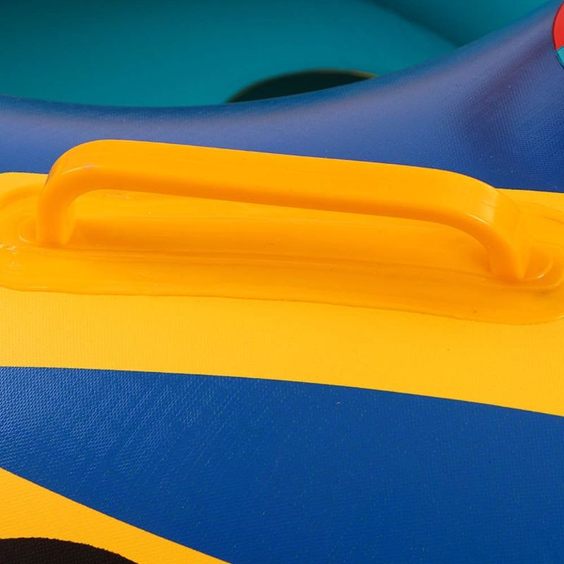 Jucarii, Copii si Bebe - Jucarii si jocuri - Jucarii de exterior - Colaci, ochelari si accesorii inot copii - Saltea gonflabila (colac) pentru copii model Masina cu Volan si Claxon, dimensiune 80 x 65 cm - Infinity.ro