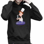 Fashion, accesorii si bijuterii - Copii - Imbracaminte copii - Pulovere si hanorace copii - Hanorac Copii Baieti Ratatouille Alfredo Remy Bucatar, negru, marime XL Copii - Infinity.ro