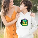 Fashion, accesorii si bijuterii - Copii - Imbracaminte copii - Pulovere si hanorace copii - Hanorac Copii Baieti Blox Fruits Dragon Fruit Roblox Fructe, alb, marime M Copii - Infinity.ro