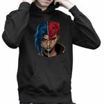Fashion, accesorii si bijuterii - Copii - Imbracaminte copii - Pulovere si hanorace copii - Hanorac Copii Baieti Arcane Jinx Vi Runeterra, negru, marime S Copii - Infinity.ro