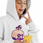 Fashion, accesorii si bijuterii - Copii - Imbracaminte copii - Pulovere si hanorace copii - Hanorac Copii Fete Blox Fruits Dought Fruit Roblox Fructe, alb, marime S Copii - Infinity.ro