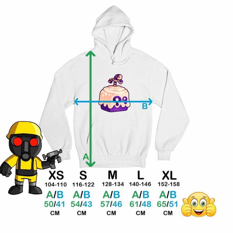 Fashion, accesorii si bijuterii - Copii - Imbracaminte copii - Pulovere si hanorace copii - Hanorac Copii Fete Blox Fruits Dought Fruit Roblox Fructe, alb, marime S Copii - Infinity.ro