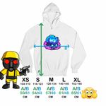 Fashion, accesorii si bijuterii - Copii - Imbracaminte copii - Pulovere si hanorace copii - Hanorac Copii Baieti Blox Fruits Gas Fruit Roblox Fructe, alb, marime L Copii - Infinity.ro
