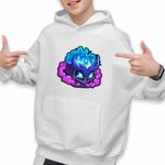 Fashion, accesorii si bijuterii - Copii - Imbracaminte copii - Pulovere si hanorace copii - Hanorac Copii Baieti Blox Fruits Gas Fruit Roblox Fructe, alb, marime L Copii - Infinity.ro